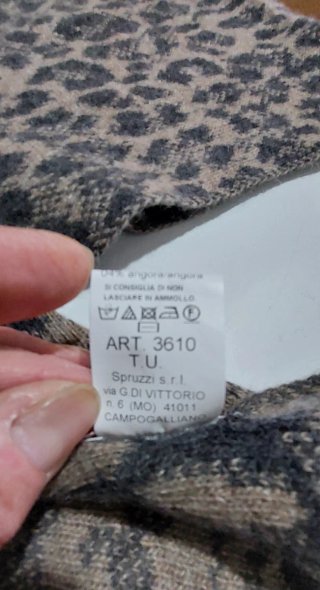 Sciarpa maculata Donatella De Paoli