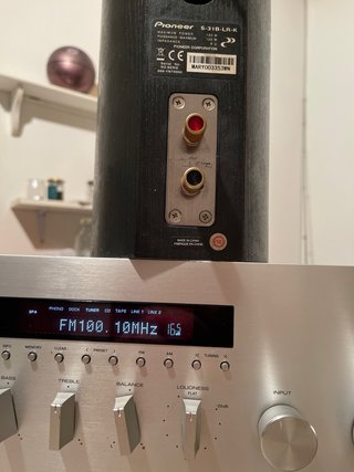 Yamaha R-S300 Ricevitore Audio , una cassa solo .