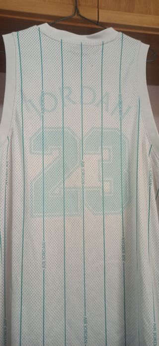 Camiseta tirantes hombre Jordan blanca talla L