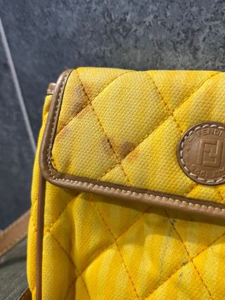 Borsa Fendi Vintage Gialla