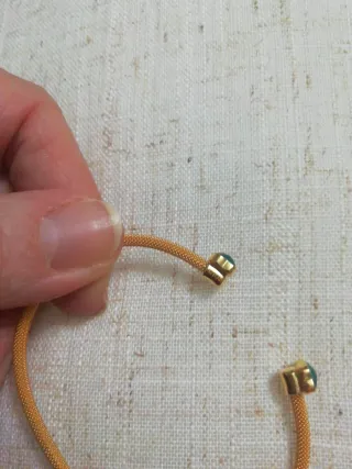 Pulsera Tous Vermeil Plata Oro Verde