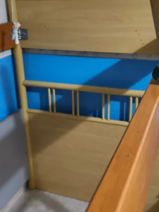 Armario juvenil madera claro