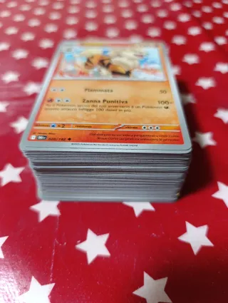 Lotto 100 carte Pokemon Originali