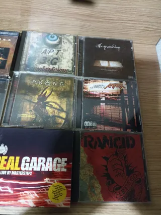 Lote CDs Metal/Rock (Ebony Ark, Sober, Hatebreed,
