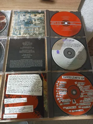 Lote CDs Metal/Rock (Ebony Ark, Sober, Hatebreed,