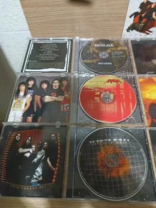 Lote CDs Metal/Rock (Ebony Ark, Sober, Hatebreed,