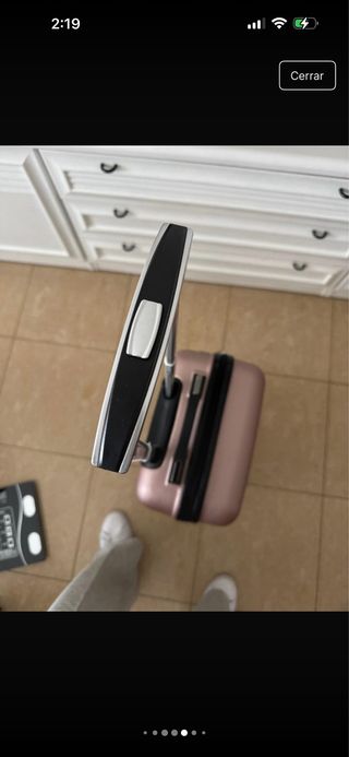 Maleta de cabina rosa Mikomika