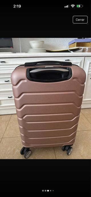 Maleta de cabina rosa Mikomika