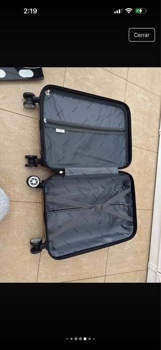 Maleta de cabina rosa Mikomika