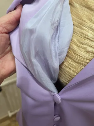 Chaqueta de vestir morada( lila )