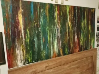 Cuadro Pintura Abstracta 1,50"70