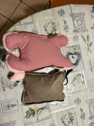 Borsa acqua calda elettrica rosa