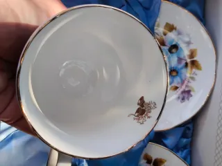 Tazza Silver Wedding in porcellana