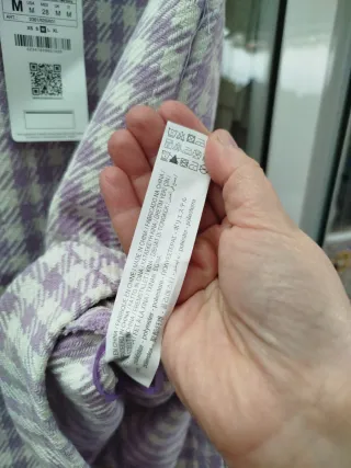 Peto corto Stradivarius pata de gallo,Con etiqueta