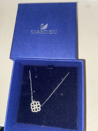 Collar Swarovski Plata