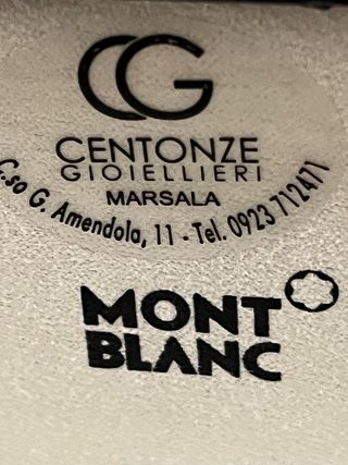 Penna Montblanc bianca