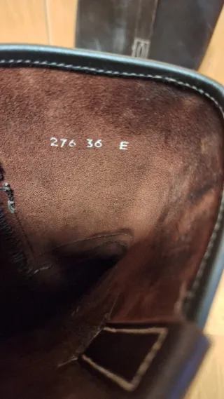 Botas Valverde Camino Piel T.36