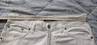 Pantaloni Carrera Uomo Taglia 48 Cotone Bianco