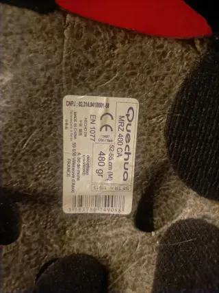 Peto esquí niño 3 años