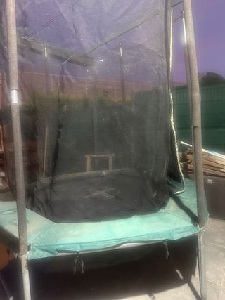 Cama elástica con red de seguridad  diámetro 240