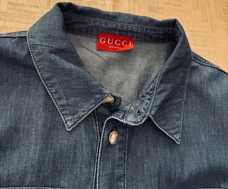 Camisa vaquera Gucci Talla XXL