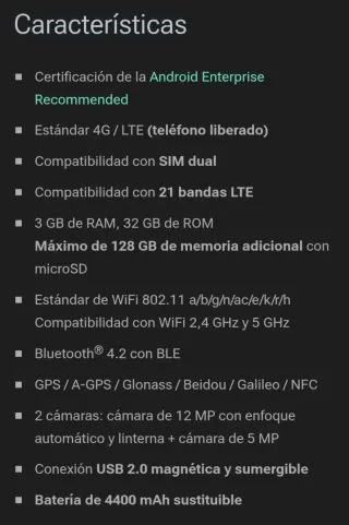 Teléfono ATEX ECOM Smart-Ex 02 ROW DZ1