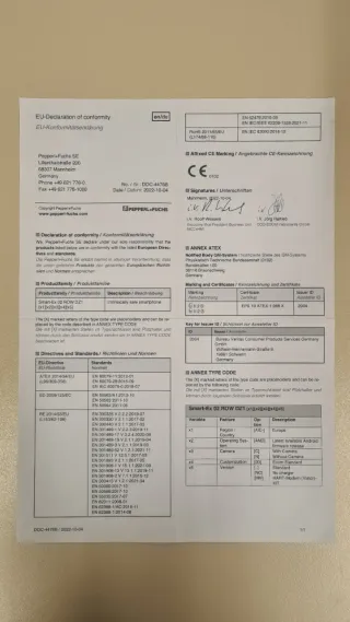 Teléfono ATEX ECOM Smart-Ex 02 ROW DZ1