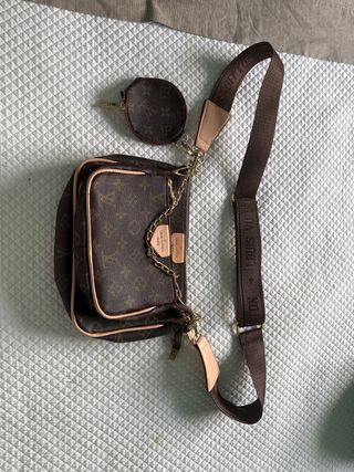 Bolso  Mujer Marrón Beige