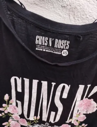 Camiseta Guns N' Roses Talla XS