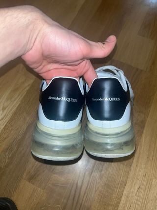 Alexander McQueen Zapatillas Blancas Negras