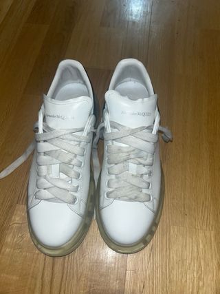 Alexander McQueen Zapatillas Blancas Negras