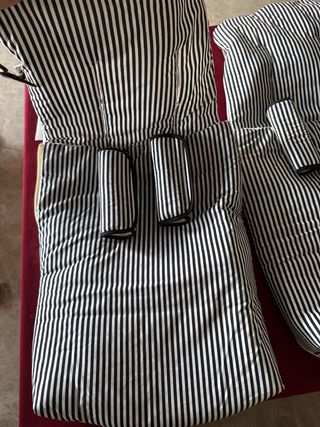 Sacos de paseo para coche a rayas