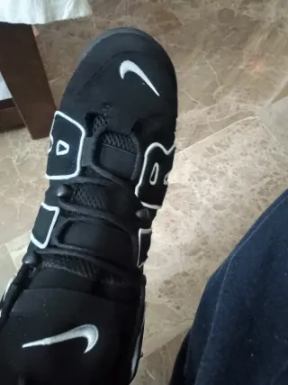 Nike Air More Uptempo Nero Bianco