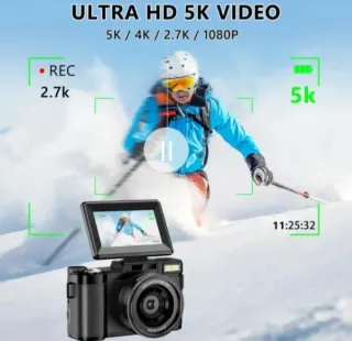 Cámara de Fotos Digital 5K Nueva