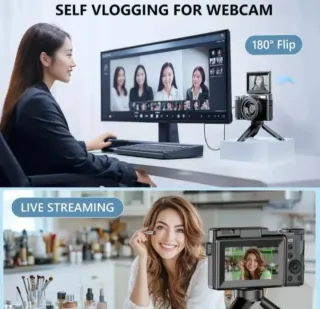 Cámara de Fotos Digital 5K Nueva