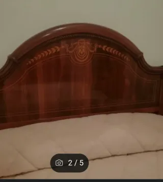 Dormitorio completo madera oscura