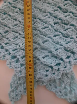 Toquilla bebé azul cielo 1-2 años