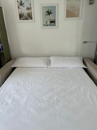 Sofá Cama Gris 3 Plazas
