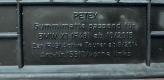 Juego de alfombrillas BMW Originales