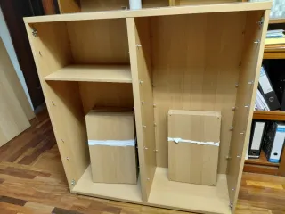 Armario de madera ideal como zapatero