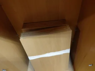 Armario de madera ideal como zapatero