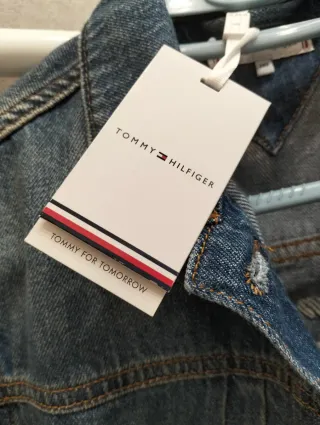 Giubbino Jeans Tommy Hilfiger Bambina 10 Anni