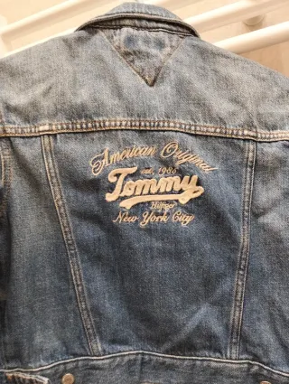 Giubbino Jeans Tommy Hilfiger Bambina 10 Anni