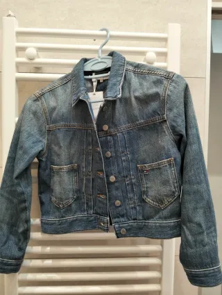 Giubbino Jeans Tommy Hilfiger Bambina 10 Anni
