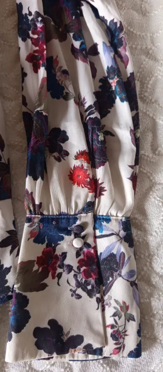 Body blusa estampado floral