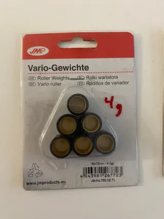 Rodillos Variador JMP y Ledinci