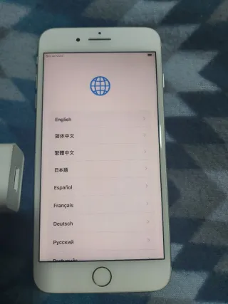 iPhone 8 Plus Argento/Bianco