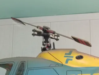 Maqueta RC Ecureuil Vario Mecánica OS 60