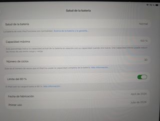 iPad Air M2 13 con accesorios