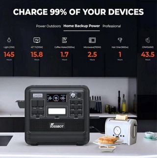 Estación de Energía Portátil 2400W